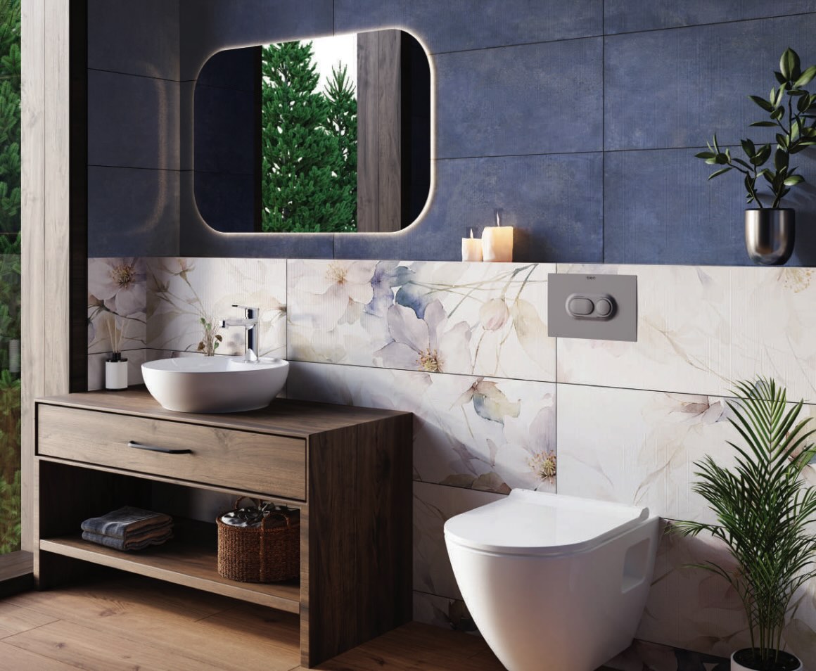Şık banyo armatürleri